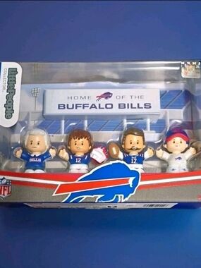 Fisher Price Buffalo Bills Little People 2025 Levy Kelly Allen McDermott New Box